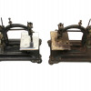 TWO VINTAGE ORIGINAL EXPRESS SEWING MACHINES PIC-2