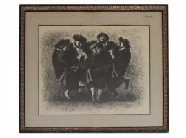 AMERICAN LITHOGRAPH JUDAICA BY TULLY FILMUS