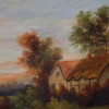 AN ENGLISH SCHOOL OIL PAINTING SIGNED BY F KEENE PIC-2