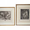 PAIR OF FRENCH ETCHINGS AFTER CORREGIO AND RUBENS PIC-0