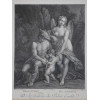 PAIR OF FRENCH ETCHINGS AFTER CORREGIO AND RUBENS PIC-1