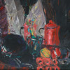 ATTR TO PIOTR WARISCH OIL PAINTING STILL LIFE PIC-1