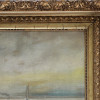 A W. KEENAN OIL ON CANVAS SEASCAPE PAINTING PIC-4