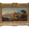 A CLASSICAL 19TH CENTURY OIL PAINTING SINGED PIC-0