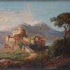 A CLASSICAL 19TH CENTURY OIL PAINTING SINGED PIC-1