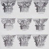 PAIR OF ANTIQUE ARCHITECTURAL DESIGN PRINTS 19 C. PIC-3