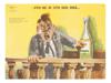 VINTAGE RUSSIAN SOVIET ANTI ALCOHOL POSTER NELYUBIN PIC-0