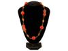 LARGE VINTAGE AMBER AND BAKELITE NECKLACE PIC-0