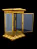 FRENCH ART DECO MANNER GILT BRONZE CABINET DISPLAY PIC-1
