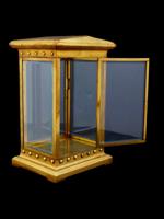 FRENCH ART DECO MANNER GILT BRONZE CABINET DISPLAY