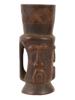 AFRICAN HAND CARVED WOODEN KUBA CEREMONIAL CUP PIC-3