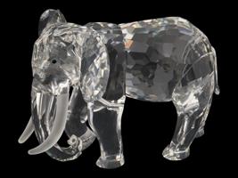SWAROVSKI SCS CRYSTAL AFRICA ELEPHANT FIGURINE IOB