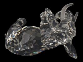 SWAROVSKI SCS CRYSTAL AFRICA ELEPHANT FIGURINE IOB