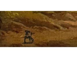 ATTR TO ALBERT BIERSTADT AMERICAN GERMAN OIL PAINTING