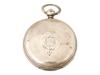 ANTIQUE ENGLISH VICTORIAN STERLING SILVER POCKET WATCH PIC-1