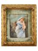 MADONNA AND CHILD BY ESTHER MCCRACKEN PORCELAIN PLAQUE PIC-0