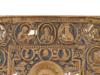 LOT OF ANTIQUE RUSSIAN ORTHODOX CAST BRONZE ICONS PIC-5
