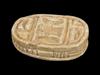 ANCIENT EGYPTIAN LATE PERIOD STEATITE SCARAB BEAD PIC-2