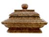 ANTIQUE ITALIAN NEOCLASSICAL GRAND TOUR MARBLE INKWELL PIC-1