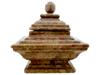 ANTIQUE ITALIAN NEOCLASSICAL GRAND TOUR MARBLE INKWELL PIC-2