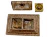 ANTIQUE ITALIAN NEOCLASSICAL GRAND TOUR MARBLE INKWELL PIC-7