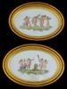 PAIR OF ANTIQUE PORCELAIN PLAQUES BY WEDGWOOD PIC-0