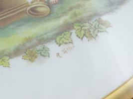 PAIR OF ANTIQUE PORCELAIN PLAQUES BY WEDGWOOD