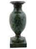 ANTIQUE GRAND TOUR GREEN MARBLE VASE PIC-0