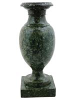ANTIQUE GRAND TOUR GREEN MARBLE VASE