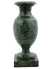 ANTIQUE GRAND TOUR GREEN MARBLE VASE PIC-2