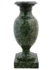 ANTIQUE GRAND TOUR GREEN MARBLE VASE PIC-3