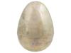 LARGE VINTAGE OR ANTIQUE SILVER PLATED DECORATIVE EGG PIC-0