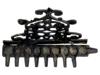 ANTIQUE 18TH CENTURY HANUKKAH LAMP W FOLIATE DESIGN PIC-5
