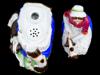 ANTIQUE VIEUX PARIS STYLE FIGURAL PORCELAIN INKWELL PIC-7