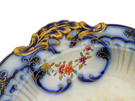 ANTIQUE VICTORIAN MINTON PORCELAIN COVERED TUREEN