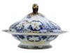 ANTIQUE VICTORIAN MINTON PORCELAIN COVERED TUREEN PIC-3