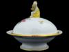 ANTIQUE GERMAN KPM BERLIN PORCELAIN VEGETABLE TUREEN PIC-1