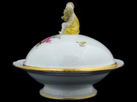ANTIQUE GERMAN KPM BERLIN PORCELAIN VEGETABLE TUREEN