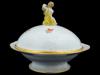 ANTIQUE GERMAN KPM BERLIN PORCELAIN VEGETABLE TUREEN PIC-2