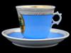 ANTIQUE PORCELAIN TEA CUP SET BY CARL TIELSСH ALTWASSER PIC-2