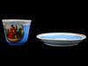ANTIQUE PORCELAIN TEA CUP SET BY CARL TIELSСH ALTWASSER PIC-3