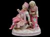 ANTIQUE 19TH CENTURY HAND PAINTED PORCELAIN FIGURE PIC-0