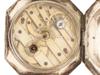 RUSSIAN SILVER FOB DIAMOND WATCH AND CHATELAINE SET PIC-12