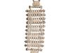 RUSSIAN SILVER FOB DIAMOND WATCH AND CHATELAINE SET PIC-7