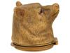 RUSSIAN GILT SILVER WITH DIAMONDS BEAR PILL BOX PIC-3