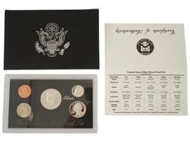 1997 AND 1998 UNITED STATES MINT SILVER PROOF SETS
