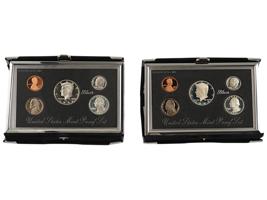 1992 1995 UNITED STATES MINT PREMIER SILVER PROOF SETS