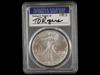 2021 AMERICAN SILVER EAGLE $1 COIN FIRST DAY OF ISSUE PIC-0