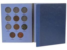 COLLECTION BOOK OF ANTIQUE UNITED STATES LARGE CENTS