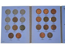 COLLECTION BOOK OF ANTIQUE UNITED STATES LARGE CENTS